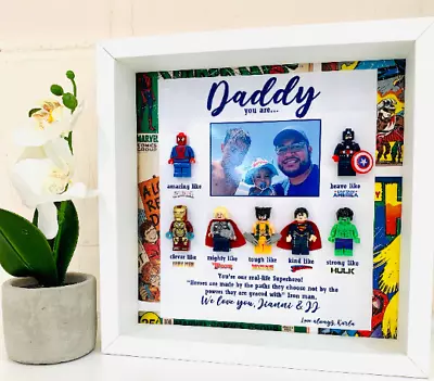 Superhero Gifts | Birthday Gift | Personalised Gift | Personalised Photo Frame • £34.99