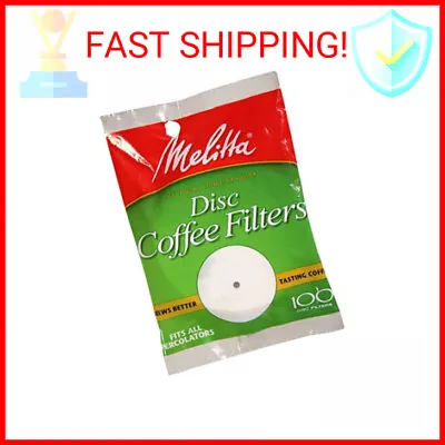 Melitta 3.5 Percolator Disc Coffee Filters White 100 Count • $7.66