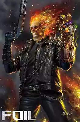 Ghost Rider: Final Vengeance #2 - Lucio Parrillo - FOIL Virgin Variant (2024) • $29.99