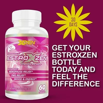 Hormone Estrogen Balance Menopause PMS Relief Pills Hot Flashes Supplement Pills • $16.98