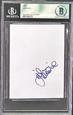 JOHN MCVIE Signed Autograph Post Card Slabbed Encapsulated BAS COA Fleetwood Mac • $249.99