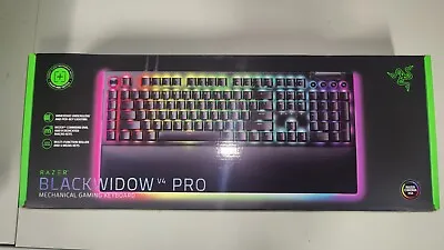 Razer BlackWidow V4 Pro Mechanical Gaming Keyboard Green Switch -NEW • $299