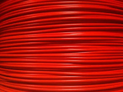RED Vinyl Coated Wire Rope Cable 3/32  - 1/8  7x7: 50 100 250 500 Ft • $15.95