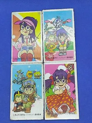 Dr. Slump Arale-chan Card Showa Menko Retro Japanese Anime Gacchan • $13.99