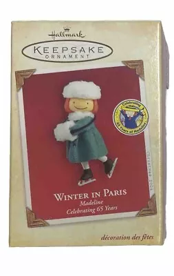 Hallmark Keepsake 2004 Winter In Paris Madeline Celebrating 65 Years Ornament • $14.24