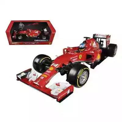 Hot Wheels Formula One F1 2014 Ferrari F14-t #14 F. Alonso 1/18 Diecast Bly67 • $11.50