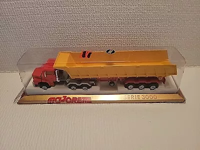 Majorette - Big Dump Truck - # 3063 - 3000 Series - ***New - Case Damaged*** • $20