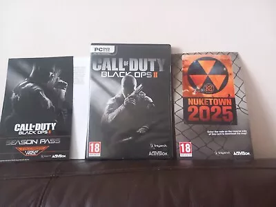 Call Of Duty: Black Ops II - Nuketown 2025 Edition (PC DVD) 2 Discs Complete VGC • £12.95