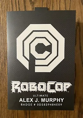 NECA RoboCop Alex Murphy Figure Signature Edition Limited Edition 475 New MIB • $150