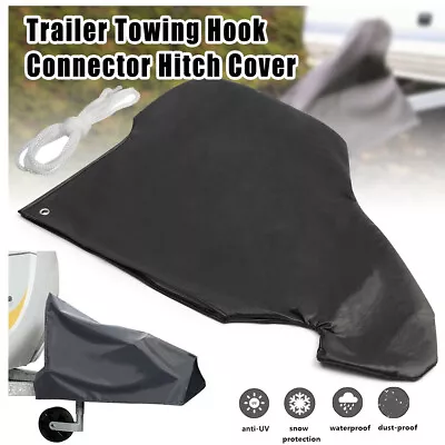 $17.05 • Buy Caravan Trailer Towing Hitch Tow Ball Coupling Lock Cover Protector Waterproof