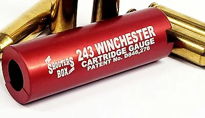 243 Winchester Case & Ammunition Gauge - For Checking Your Ammo - Free Shipping! • $26.95