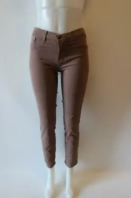 Womens J Brand Truffle Brown Skinny Leg Twill Jeans Sz 28 * • $31.99