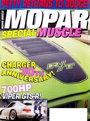 Mopar Muscle 1996 Feb/mar - Charger Special Gts-r • $11.95