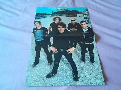 Kerrang MY CHEMICAL ROMANCE Double-sided POSTER    ( 42cms By 28cms ) • £4.50