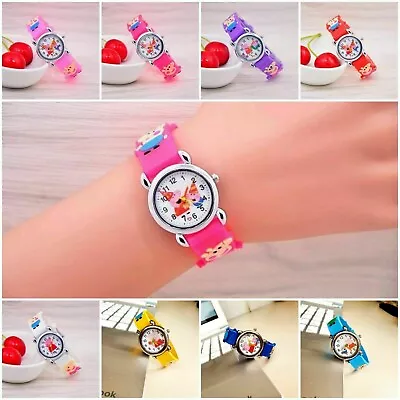 Peppa Pig Children's Cartoon Party Wrist Watch For Girl Kids Boy Birthday Gift  • £7.99