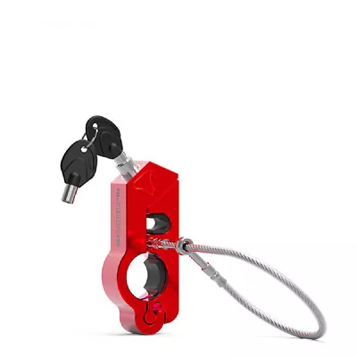 $35 • Buy 2 In 1 Motorcycle Handlebar Helmet Lock Fixed Anti-theft Security Accessories
