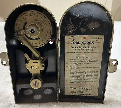 Vintage Tork 130 Time Clock • $25