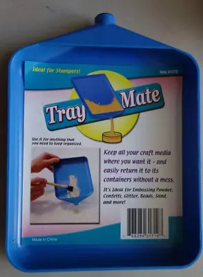 Tidy Tray Mate The Original Funnel Tray  Hobbyist Craft Media Beads Glitter New • $2.99