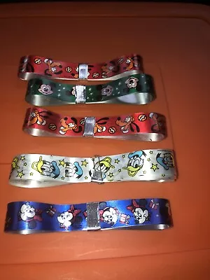 VTG Walt Disney Productions Character Gift Ribbon Mickey Minnie Pluto Donald Lot • $18