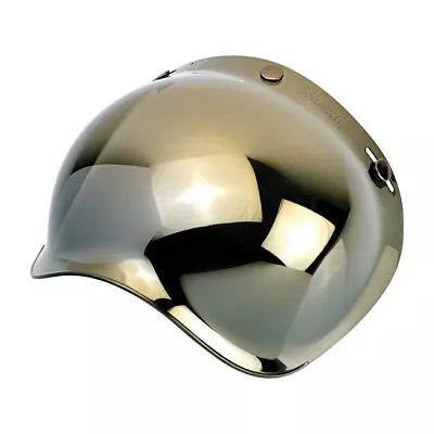 Biltwell Bubble Visor Gold Mirror For Jethelmet/Anti-fog • $36.63