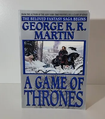 George R. R. Martin - A Game Of Thrones 1st Edition Paperback SIGNED & INSCRIBED • $147.79