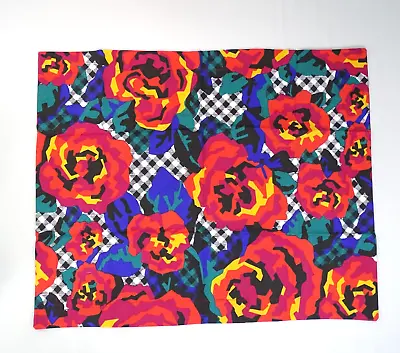 New Vintage Pair 2 Martex King Shams Abstract Rose Pattern Pillow Cases • $32.95