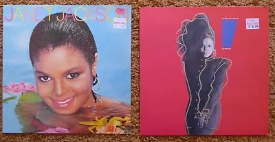 Janet Jackson 2lps -control & Janet Jackson (debut Lp)  Both Excellent Condition • £6.99