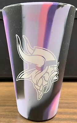 Minnesota Vikings Fashion 16 Oz Silicone Pint Glass New Wincraft 👀 • $23