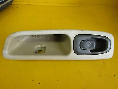 1998-2000 Volvo S70 OEM RH Passenger Rear Window Switch W/ Bezel Tan 98 99 00 • $35