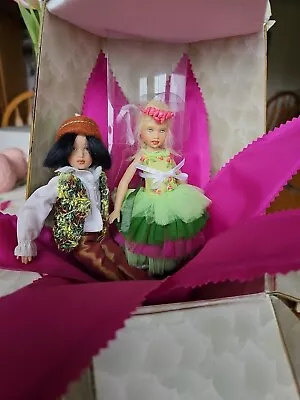 Helen Kish Thumbelina Doll In Tulip Box With Prince Doll UFDC 2006 Exclusive • $225
