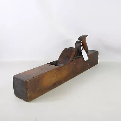 Antique Vintage Dark Wooden Carpenters Box Hand Planer - MTN • $12.42