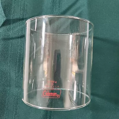 Vintage Coleman 220F Lantern Parts - Pyrex Red Letter Globe - Made In USA • $27.98
