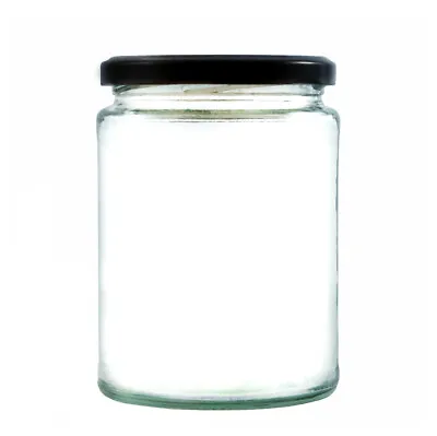 300ml Glass Jam Jars Deluxe Food Panelled Honey Preserves Pickles Marmalade • £24.95