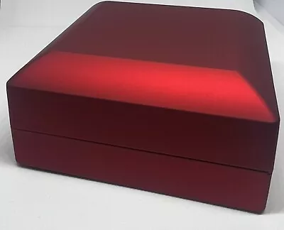 Luxury Velvet Jewelry Box LED-Lighted Women Gifts Anniversary Wedding Birthday • $9.99