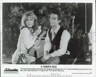 1987 Press Photo Actors Ann-Margret & C. Thomas Howell In  A Tiger's Tale  • $20.88