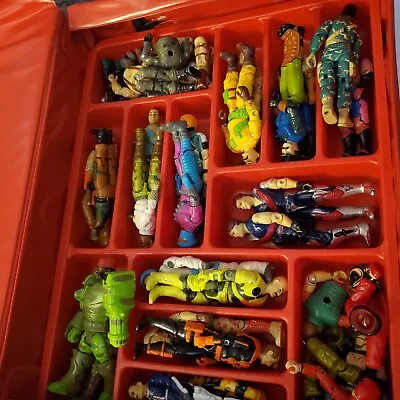 Vintage GI Joe Lot (Accessories And Case) • $225