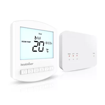 Heatmiser Slimline-RF & RF-Switch (Digital Wireless + Wireless Receiver) • £109.99