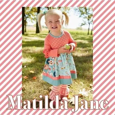 Matilda Jane Sweetie Pie Baking Cooking Dress Size 2 NEW • $40
