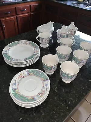 Mikasa China Villa Medici Pattern 6 Cups • $15