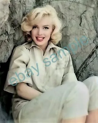 MARILYN MONROE PHOTOGRAPHED BY MILTON GREENE IN 1953 8x10 GLOSSY PHOTO AG20 • $9.99