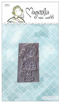 MAGNOLIA Mini 2x4cm Rubber Stamp TILDA With SMALL GIFT Unmounted EZ Mount M9875D • £4.99