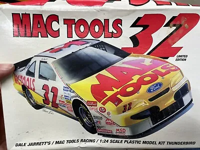 Revell Monogram #32 Dale Jarrett Mac Tools  Thunderbird 1/24 McM Niob Si • $16.09