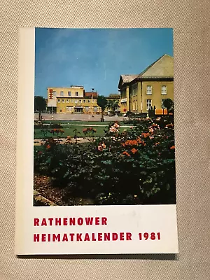 £7.97 • Buy Rathenow, Rathenower Home Calendar 1981, Illustrated, Listings, Home History