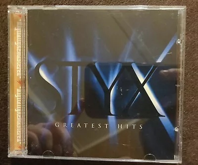 Styx – Greatest Hits A&M Records  CD-0387 Compilation 1995  H2 • $8