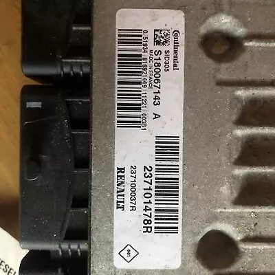 Renault Megane 3 2009-15 Diesel ECU 237101478R 1.5dci K9K-836 #253084 Box 14 • $36.63