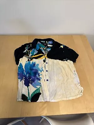 Vintage Jams World Shirt Mens M Multicolor Button Up Hawaiian Shirt • $18