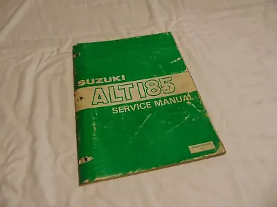 1985 Suzuki ALT-185 3-Wheeler ATV Service Repair Shop Manual DEALER OEM FACTORY • $3.64