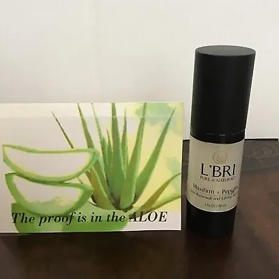 L'BRI Aloe Pure N' Natural Maxifirm + Peptides Skin Renewal Serum 1 Oz. New • $49.99