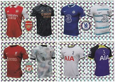 2023 Panini Premier League Stickers 'home And Away Shirts' - Choose Your Sticker • $1.50