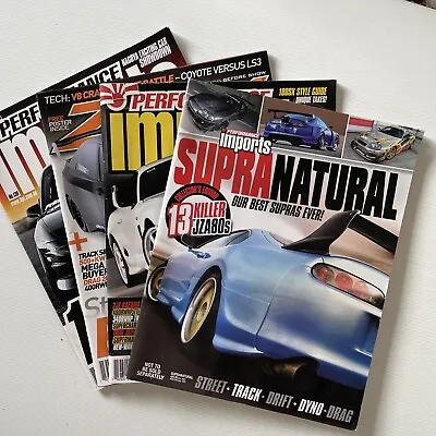 Performance Imports Supra JZA80 Magazines Toyota Special Twin Turbo Powercruise • $24